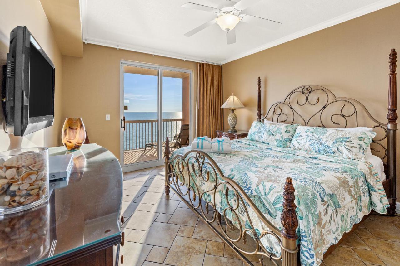 Gulf Front Master Bedroom! 2 Pools & Hot Tubs! Sleeps 8! Panama City Beach Bagian luar foto